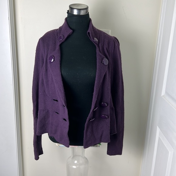 Kenar 70% Wool Blend Cardigan - Picture 9 of 11
